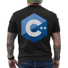 C C Plus Plus For Programmers T-Shirt mit Rückendruck - Seseable De