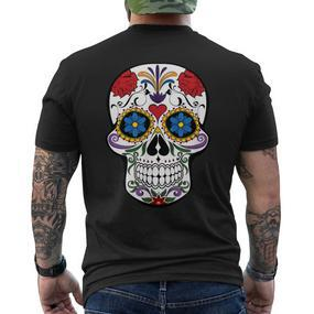 Camisetas Con Calaveras Para Hombre Mujer Y Ninos T-Shirt mit Rückendruck - Seseable De