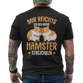 Children's Mir Reichts Ich Geh Meine Hamster Streicheln T-Shirt mit Rückendruck - Seseable De