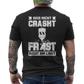 Cnc Milling Cutter Wer Nicht Crasht Mill Not Am Limit T-Shirt mit Rückendruck - Seseable De