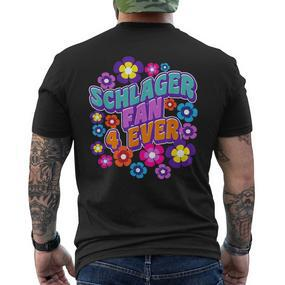 Cool Schlager Folk Music Hit Fan Hit Music Music T-Shirt mit Rückendruck - Seseable De