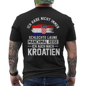 Croatia Hrvatska Cevapcici Croatia T-Shirt mit Rückendruck - Seseable De