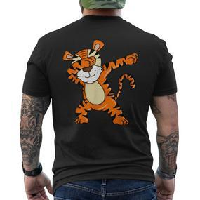 Dabbing Tiger Boys Tiger Dab T-Shirt mit Rückendruck - Seseable De
