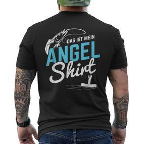 Das Ist Mein Angel Angler Fishing Trip Fish Fishing T-Shirt mit Rückendruck - Seseable De