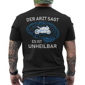 Der Arzt Sagt Es Ist Unheilbar German Language T-Shirt mit Rückendruck - Seseable De