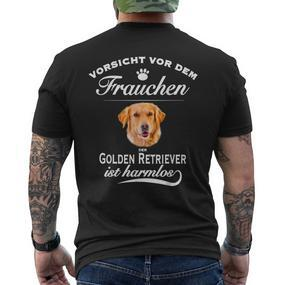 Golden Retriever Golden Retriever T-Shirt mit Rückendruck - Seseable De
