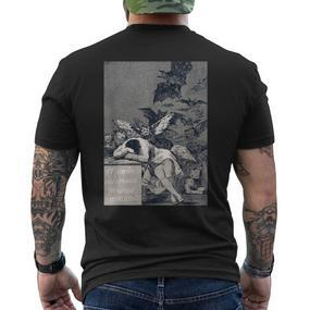 Goya 2 Der Schlaf Der Vernunft Bringt Monster Hervorvorvorvor T-Shirt mit Rückendruck - Seseable De