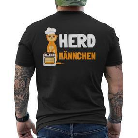 Herdmännchen I Chef Herd Meerkat With Chef's Hat T-Shirt mit Rückendruck - Seseable De