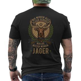 Hunter Hunting Die Beste Werden Hunter T-Shirt mit Rückendruck - Seseable De