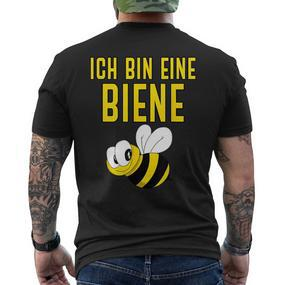 Ich Bin Eine Biene Bienen T-Shirt mit Rückendruck - Seseable De