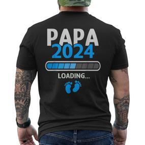 Ich Werde Papa German Language T-Shirt mit Rückendruck - Seseable De