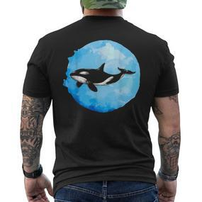 Killer Whale Orca T-Shirt mit Rückendruck - Seseable De