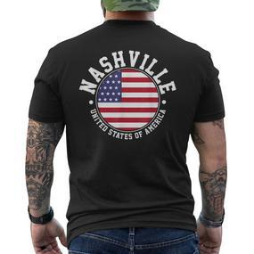 Nashville T-Shirt mit Rückendruck - Seseable De