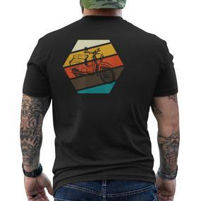 Oldtimer Kr51 Moped Simson Schwalbe T-Shirt mit Rückendruck - Seseable De