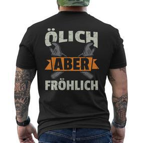 Ölich Aber Fröhlich Mechatronics Mechanic T-Shirt mit Rückendruck - Seseable De