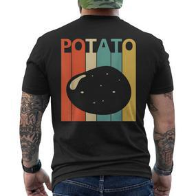 Potato Costume T-Shirt mit Rückendruck - Seseable De