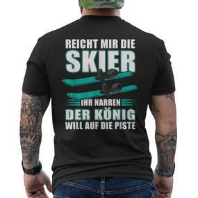 Reicht Mir Die Skier Ihr Jester Skier T-Shirt mit Rückendruck - Seseable De