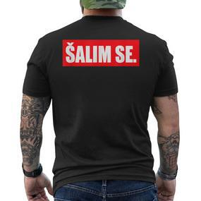 Salim Se Serbian Croatian Bosnian Ich Mache Fun T-Shirt mit Rückendruck - Seseable De