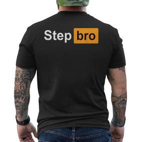 Step Bro Adult Costume T-Shirt mit Rückendruck - Seseable De