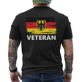 Veteran Bundeswehr T-Shirt mit Rückendruck - Seseable De
