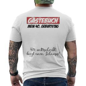 40 Geburtstag Mann Frau 40 Jahre 1984 Deko Lustig Geschenk T-Shirt mit Rückendruck - Seseable De