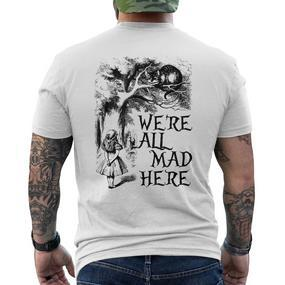 Alice In Wonderland T-Shirt mit Rückendruck - Seseable De