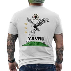 Children's Yavru Kartal Besiktas For Children T-Shirt mit Rückendruck - Seseable De