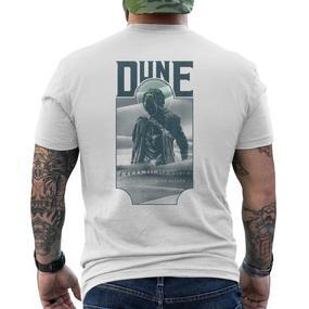 Dune Paul Of Arrakis Portrait T-Shirt mit Rückendruck - Seseable De