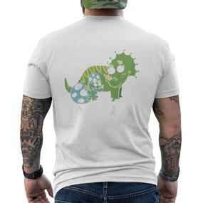 Großer Bruder Dino Kurzärmliges Herren-T-Kurzärmliges Herren-T-Shirt für Kinder, Geschwister Liebe Design - Seseable De