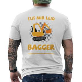 Kinder Baggerfahrer Kurzärmliges Herren-T-Kurzärmliges Herren-T-Shirt, Jungen Ich Habe Einen Digger Gesehen - Seseable De