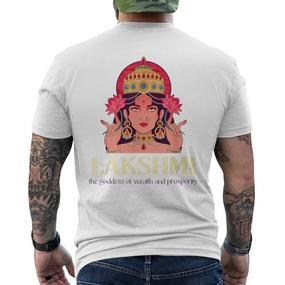Lakshmi Silver T-Shirt mit Rückendruck - Seseable De