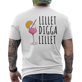 Lillet Digga Lillet Summer Alcohol Lillet S T-Shirt mit Rückendruck - Seseable De