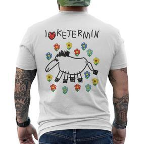 I Love Ketermin I Love Ketermin Ketamin T-Shirt mit Rückendruck - Seseable De
