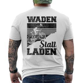 Waden Statt Laden Road Bike Cycling T-Shirt mit Rückendruck - Seseable De