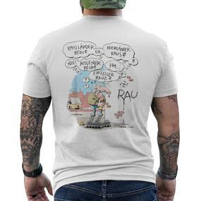 Werner Eineller Raus T-Shirt mit Rückendruck - Seseable De