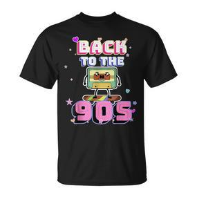 Back To The 90S 90Er Jahre Kleidung Kostüm Outfit S T-Shirt - Seseable De