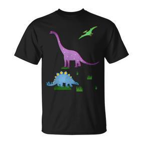 Dinosaur For Children And Adults Brachiosaurus  T-Shirt - Seseable De