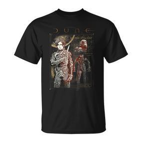 Dune Paul Atreides Schimatic Poster T-Shirt - Seseable De
