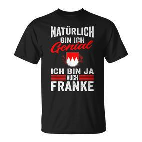 Men's Franke Franken Coat Of Arms Franke Middle Franken  T-Shirt - Seseable De