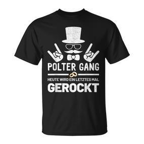 Men's Polter Gang Jga Stag Night Groom  T-Shirt - Seseable De