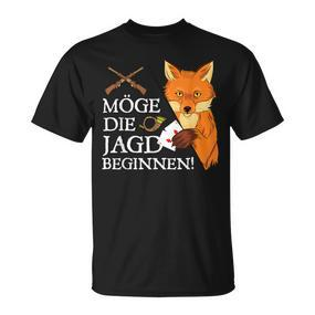 Möge Die Jagd Beginnen Fox Doko Card Game Double Head T-Shirt - Seseable De