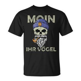 Moin Ihr Vögel Norden Moin Hamburg S T-Shirt - Seseable De