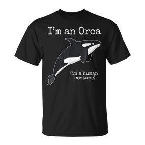 Orca Killer Whale Costume Ich Bin Ein Orca People Costume T-Shirt - Seseable De
