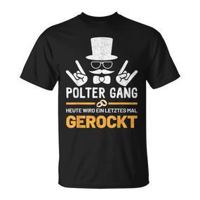 Polter Gang Jga Stag Party Groom S T-Shirt - Seseable De