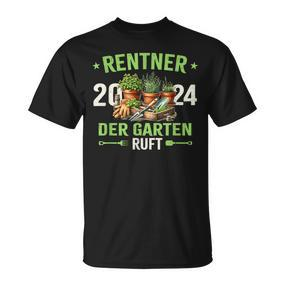 Rentner 2024 Der Garten Ruft Rente 2024 T-Shirt - Seseable De