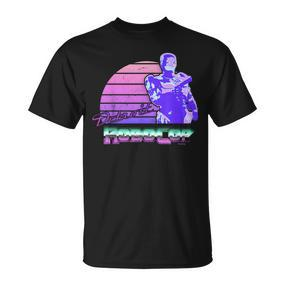 Robocop Detroit Retro Style Portrait T-Shirt - Seseable De
