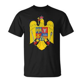 Romania Romania Romanian Eagle T-Shirt - Seseable De