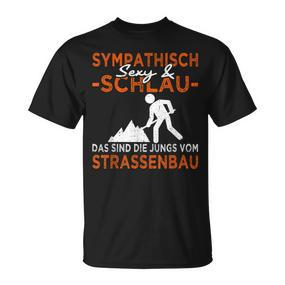 Sympathic And Schlau Strassenbau & Street Keeper Black S T-Shirt - Seseable De