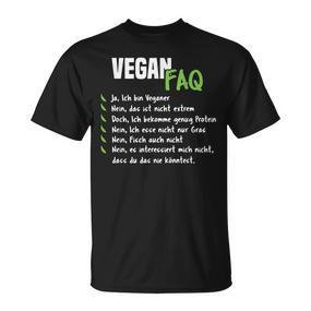 Vegan Vegan Vegan Slogan T-Shirt - Seseable De
