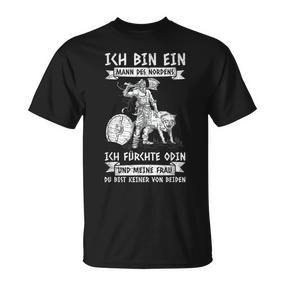 Viking Ich Bin Ein Mann Des Nordens Nordmen S T-Shirt - Seseable De